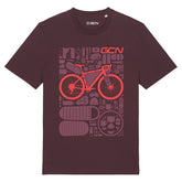 GCN Bikepacking Essentials T-Shirt - Aubergine